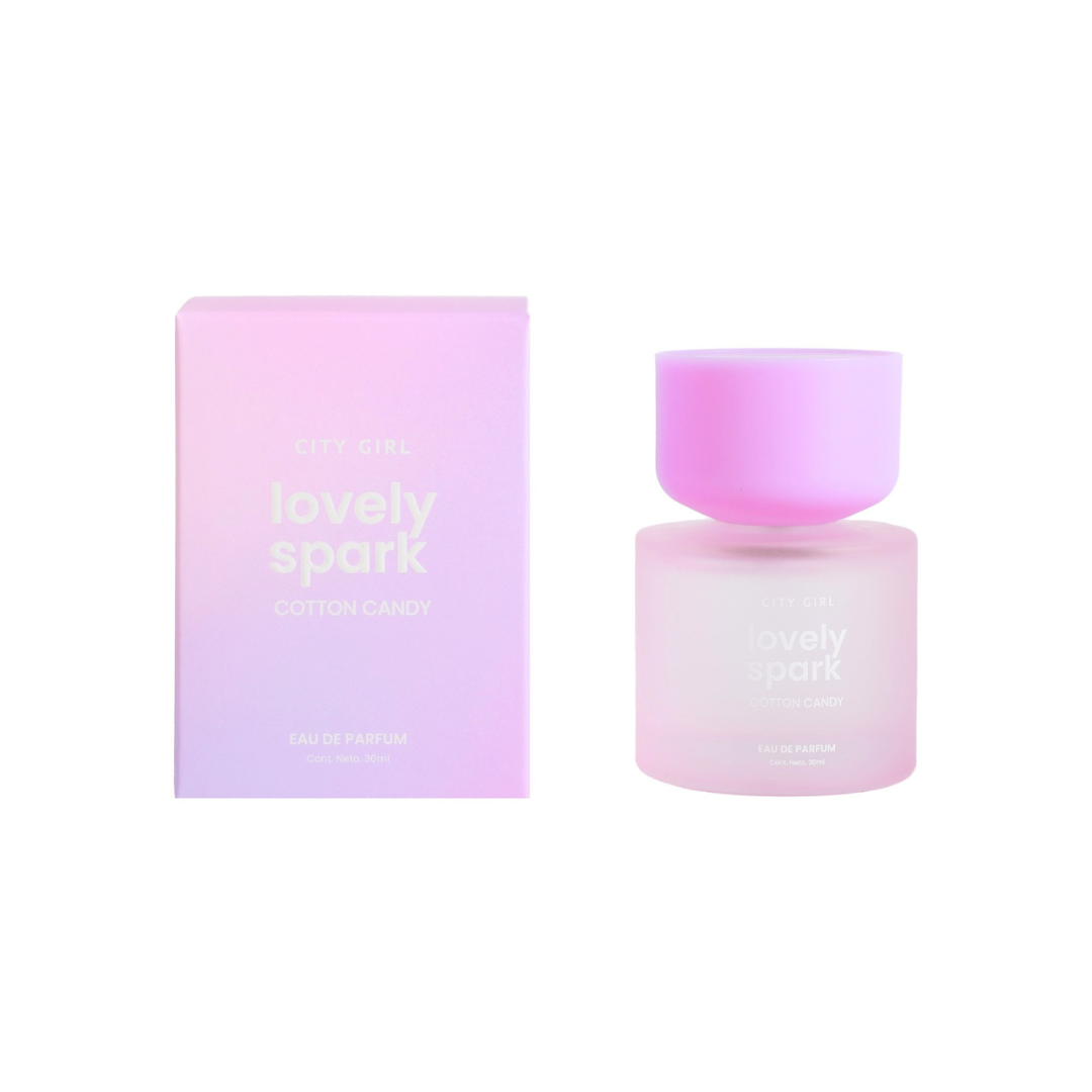 PERFUME LOVELY SPARK ‘COTTON CANDY’ 30ml – CITY GIRL