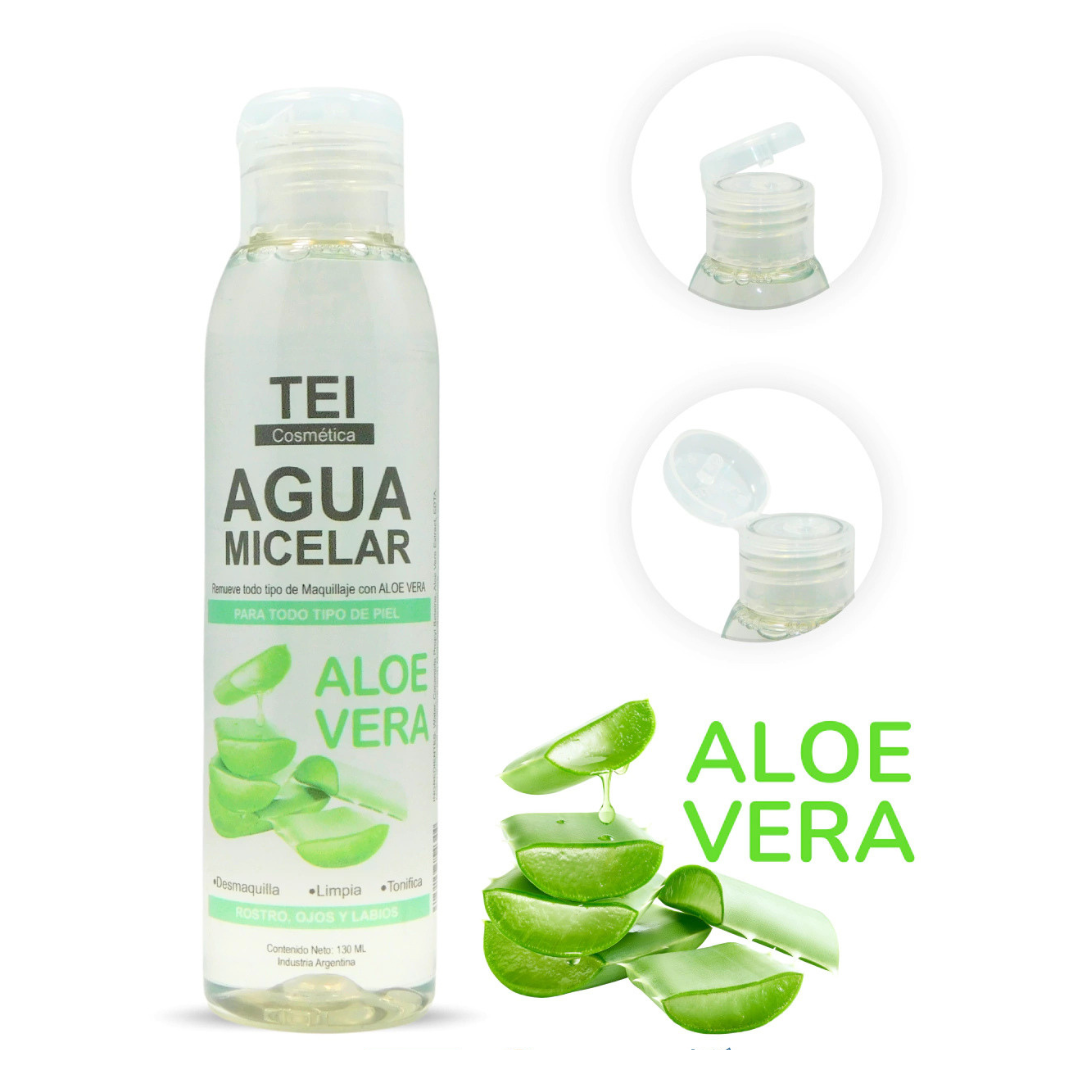 AGUA MICELAR CON ALOE VERA - TEI