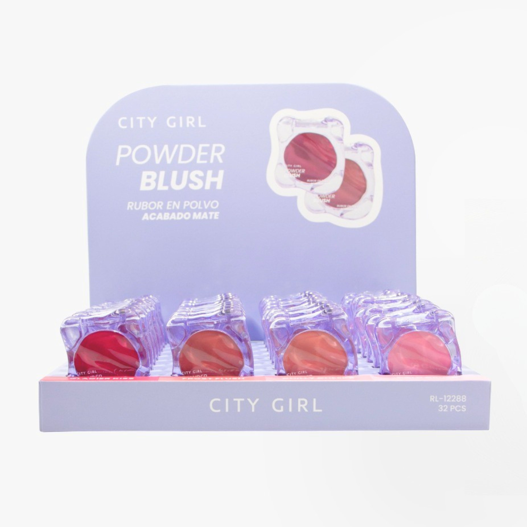 RUBOR EN POLVO ACABADO MATE - CITY GIRL