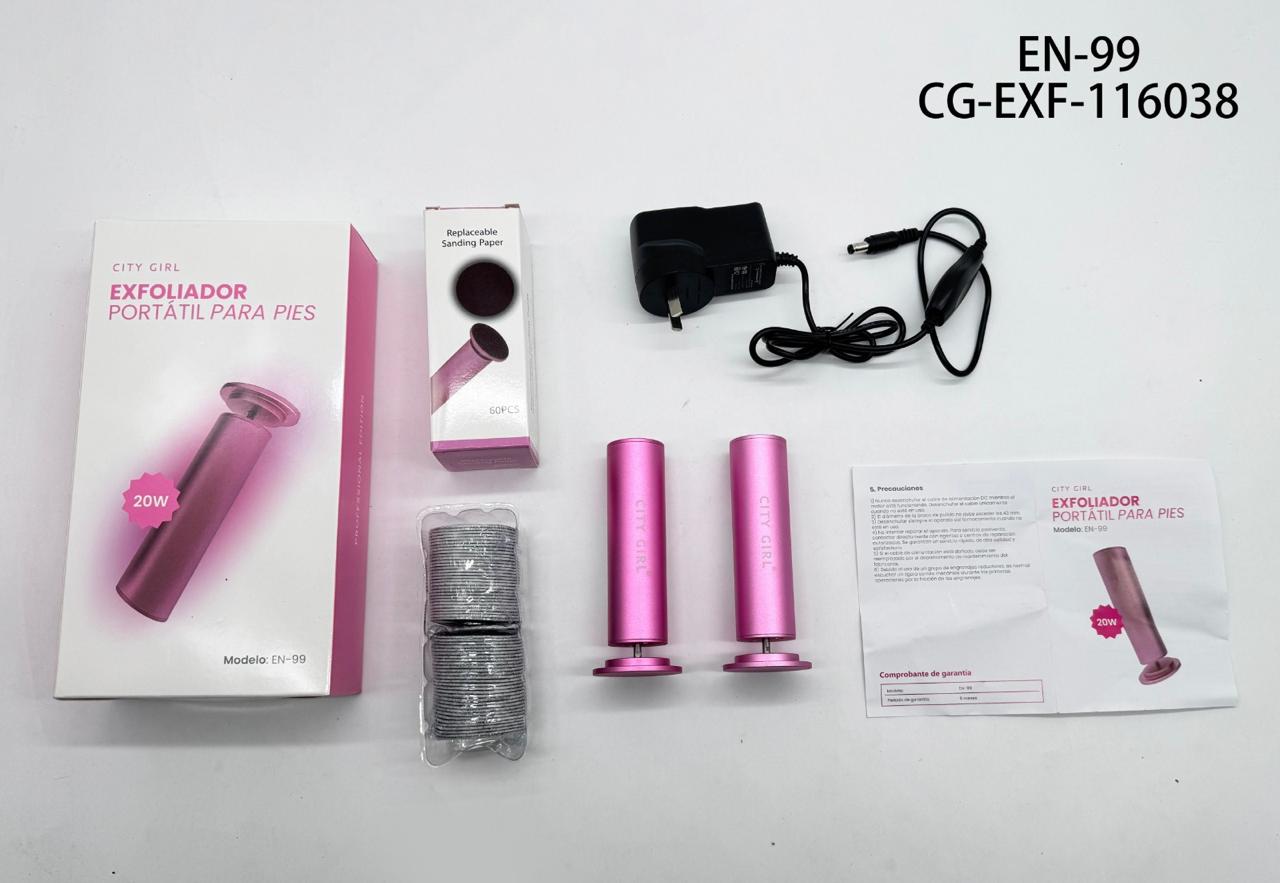 Exfoliador Para Pies 20w- City Girl