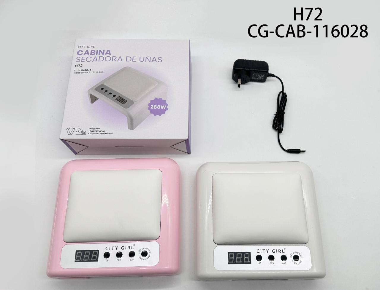 Cabina Para Unas Con Apoyamanos 288w- City Girl