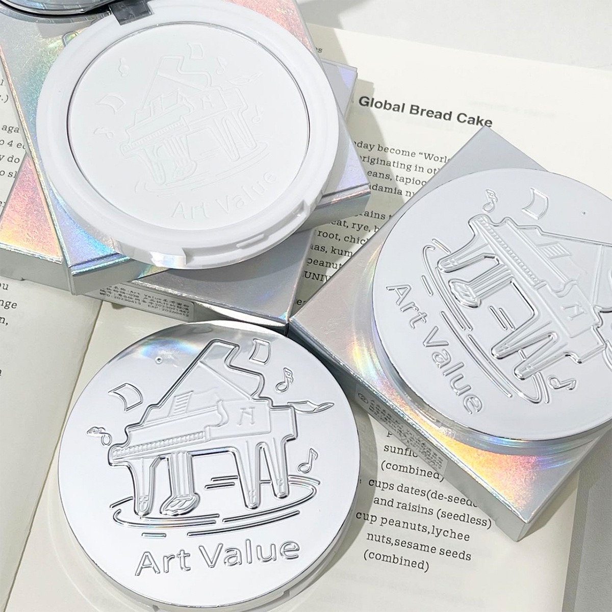 POLVO COMPACTO PIANO WATERPROOF - ART VALUE