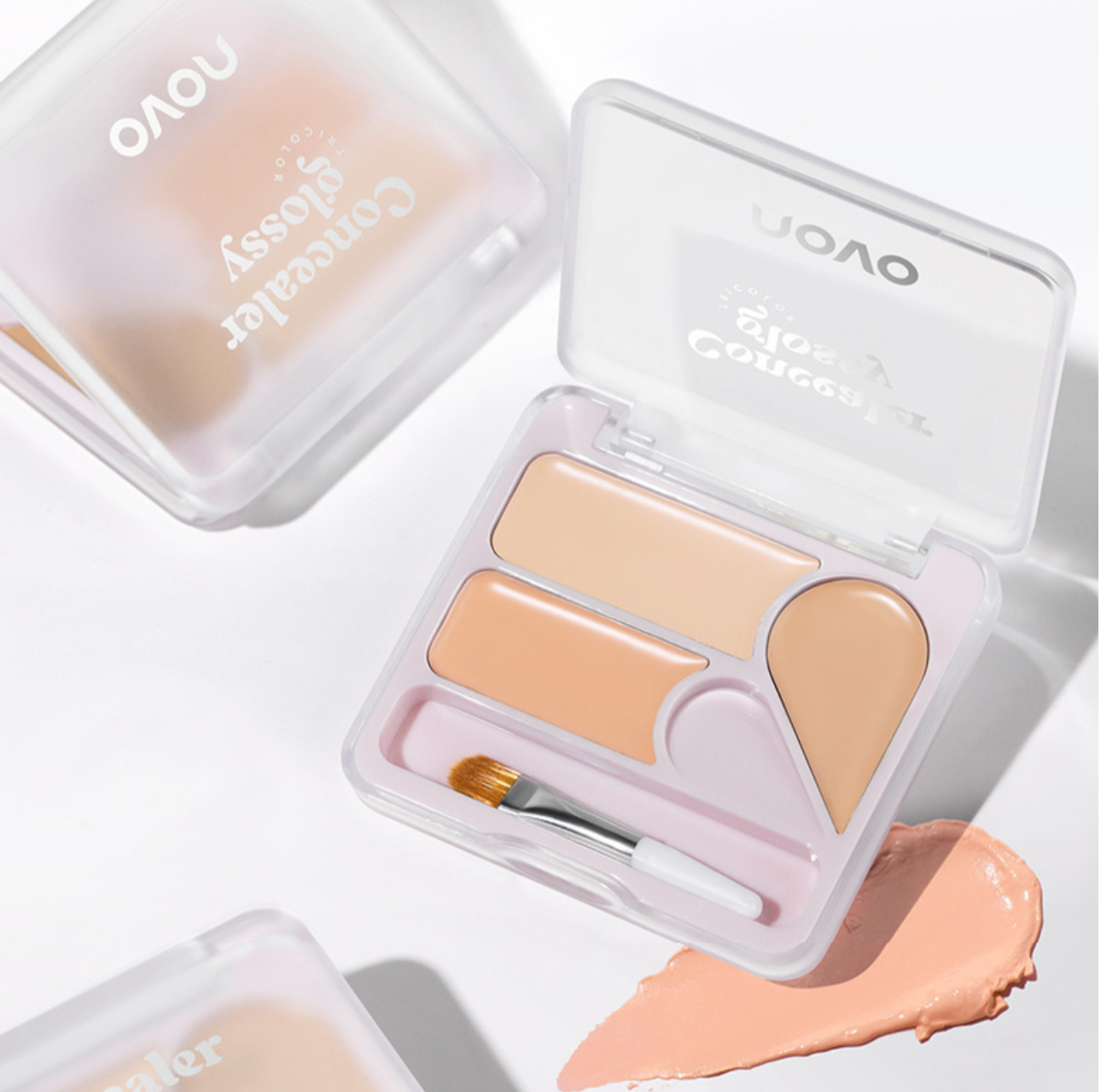 PALETA DE CORRECTORES CON 3 TONOS - NOVO