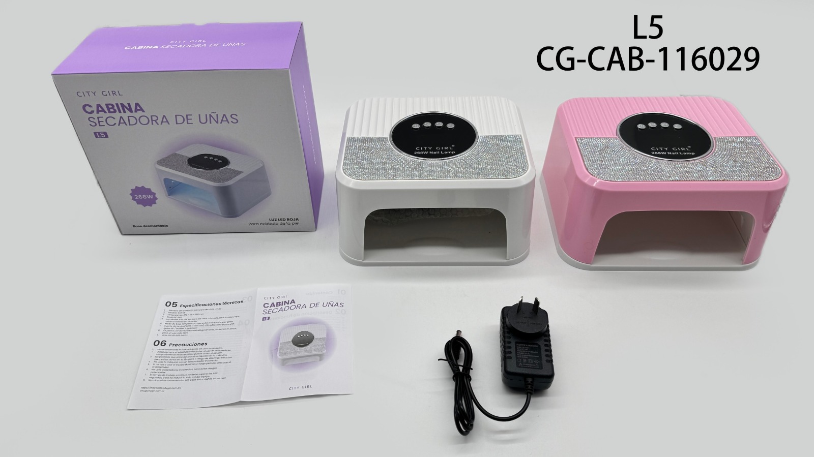 Cabina Para Unas 268W- City Girl