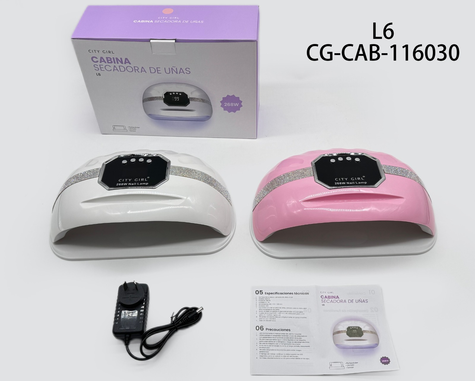 Cabina Para Unas 268W- City Girl