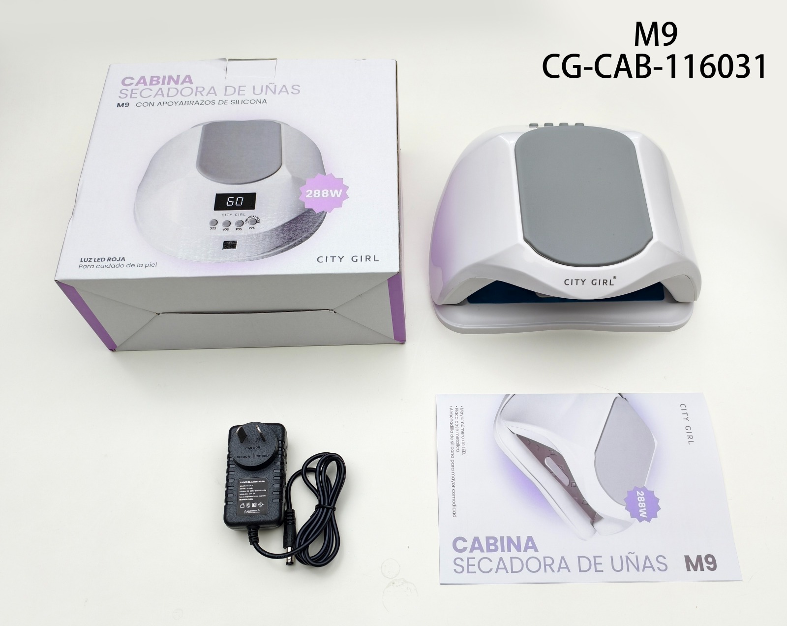 Cabina Para Unas 288W- City Girl