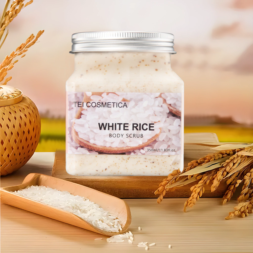 BODY SCRUB WHITE RICE TEI