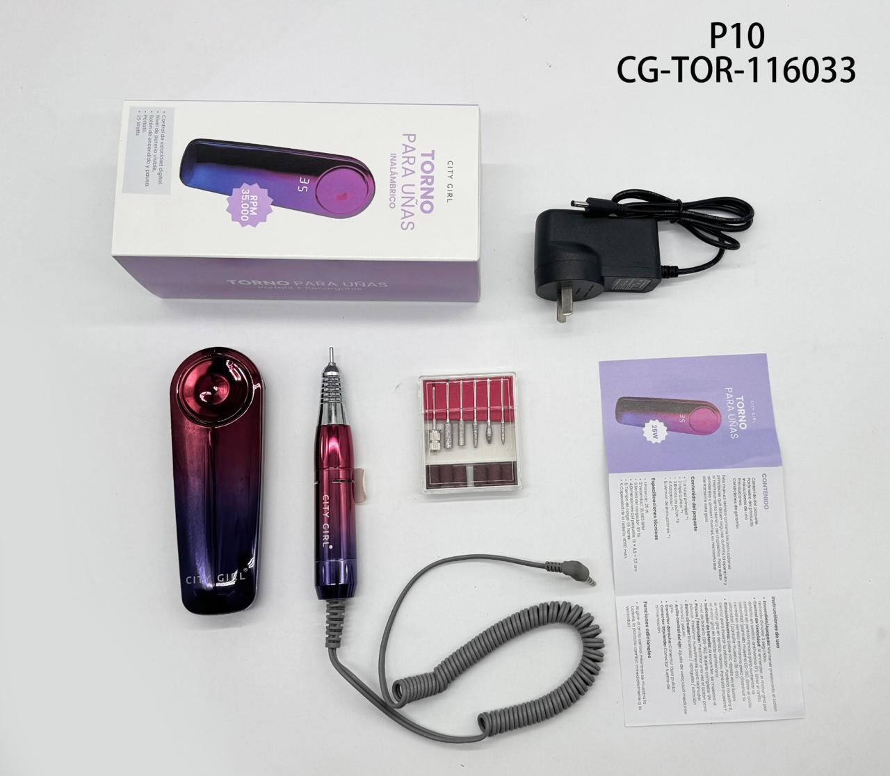 TORNO PARA UÑAS 25W CITY GIRL