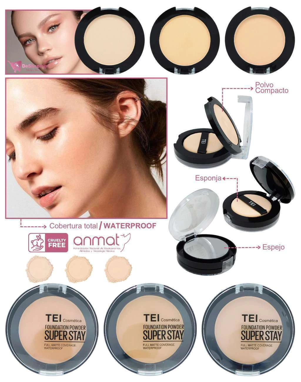 POLVO COMPACTO SUPERSTAY WATERPROOF