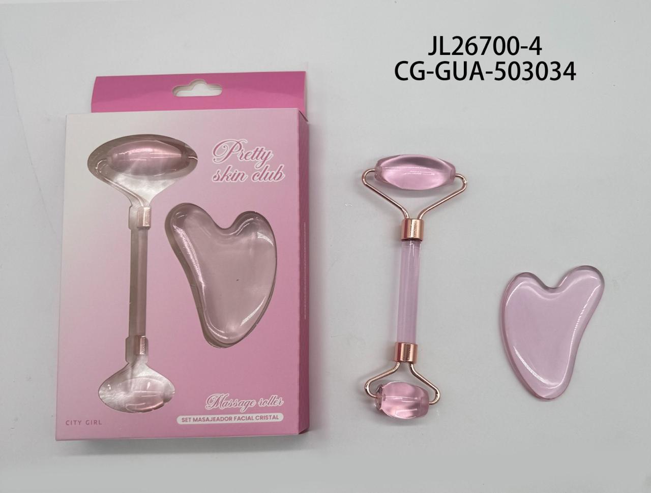 GUASHA MAS ROLLER DE CRISTAL