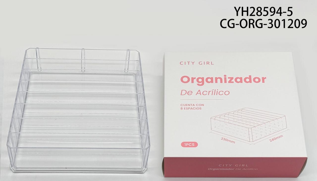 ORGANIZADOR DE ACRILICO
