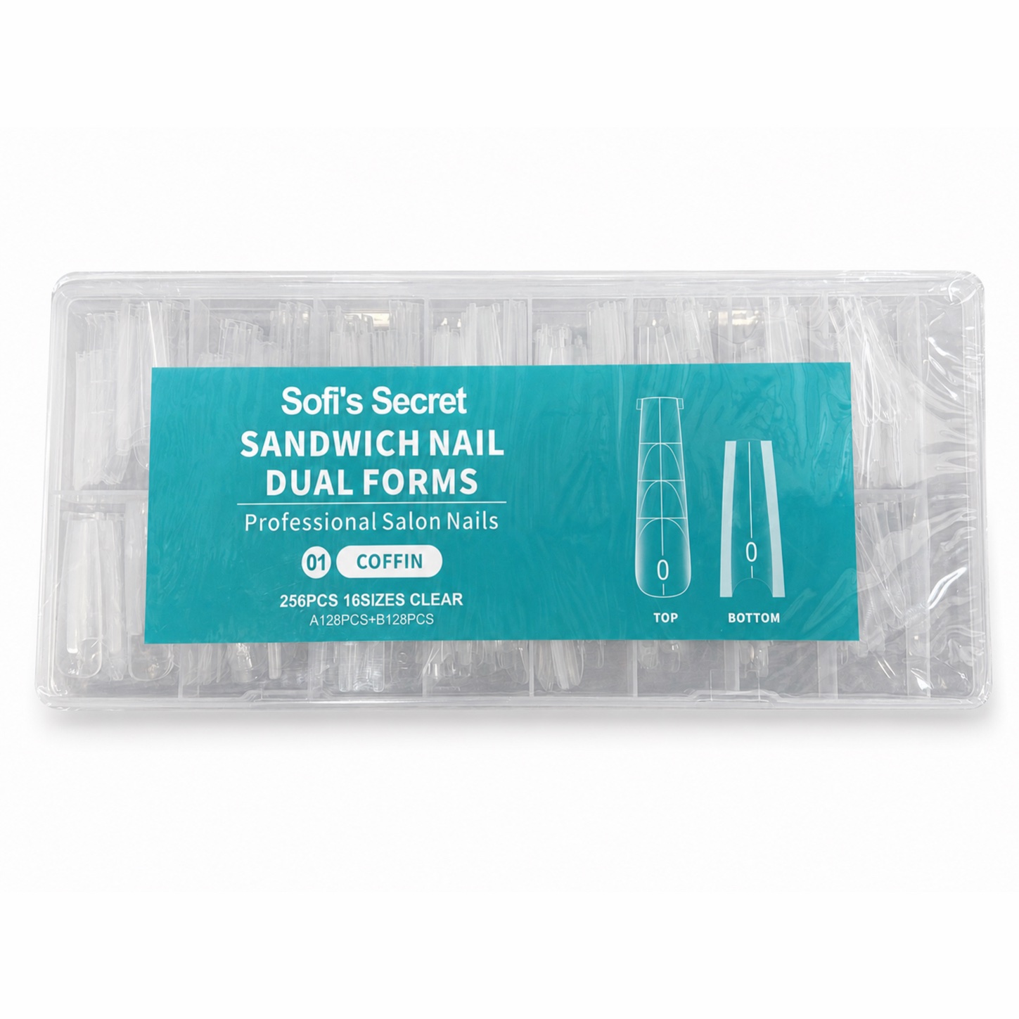 Tips Dual Sandwich Coffin 256pcs- Sofis Secret