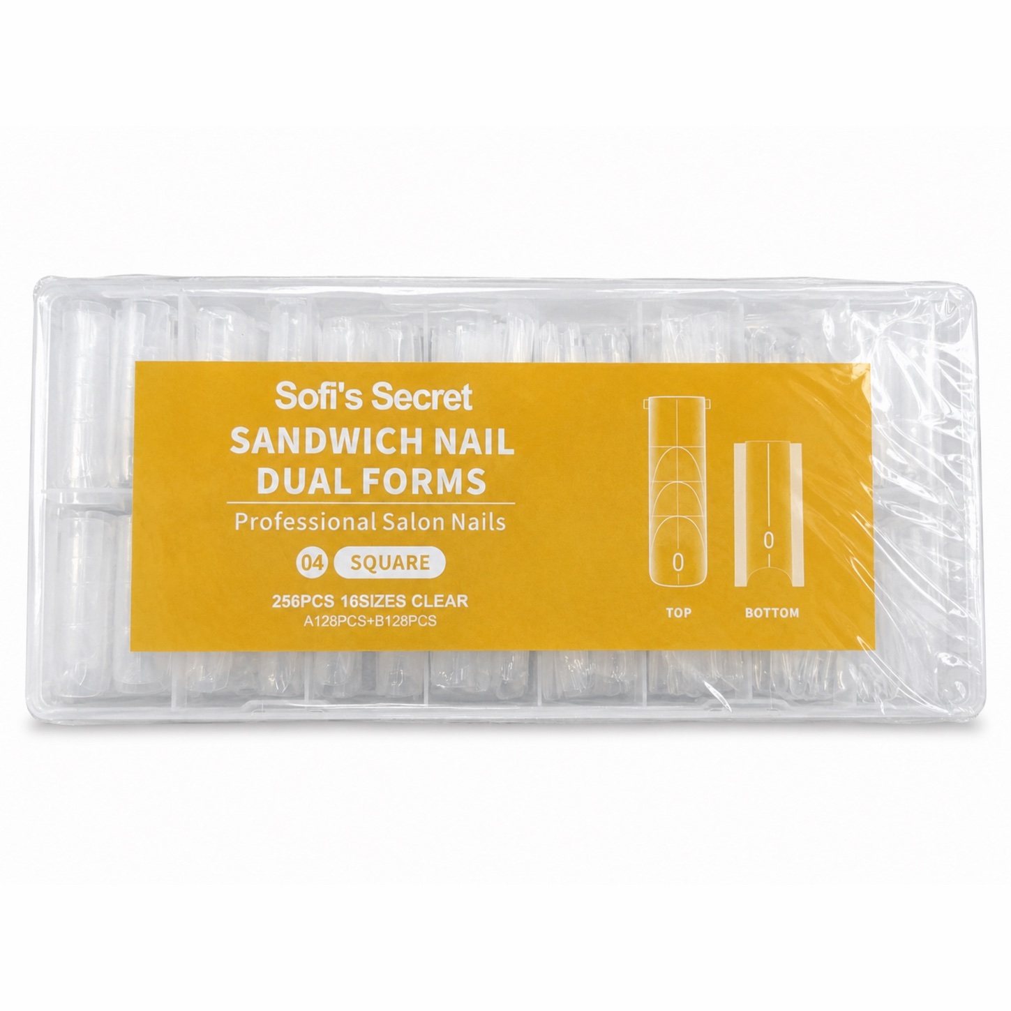 Tips Dual Sandwich Square 256pcs- Sofis Secret