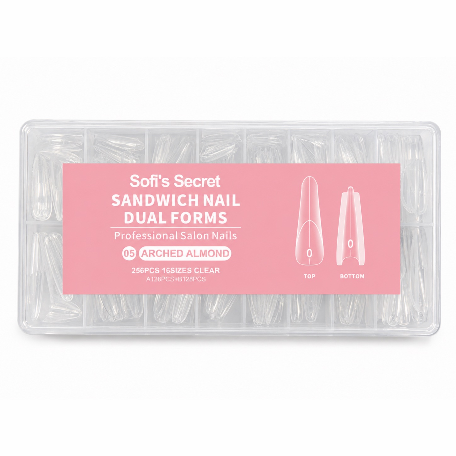 Tips Dual Square 150pcs- Sofis Secret
