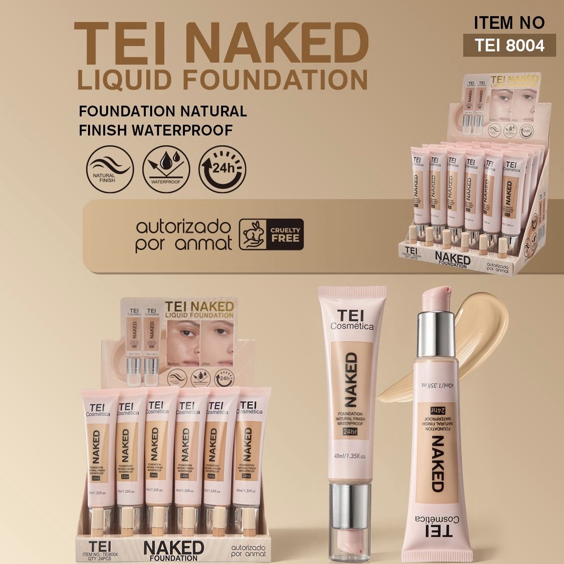 Base Liquida Waterproof 24hs- Tei