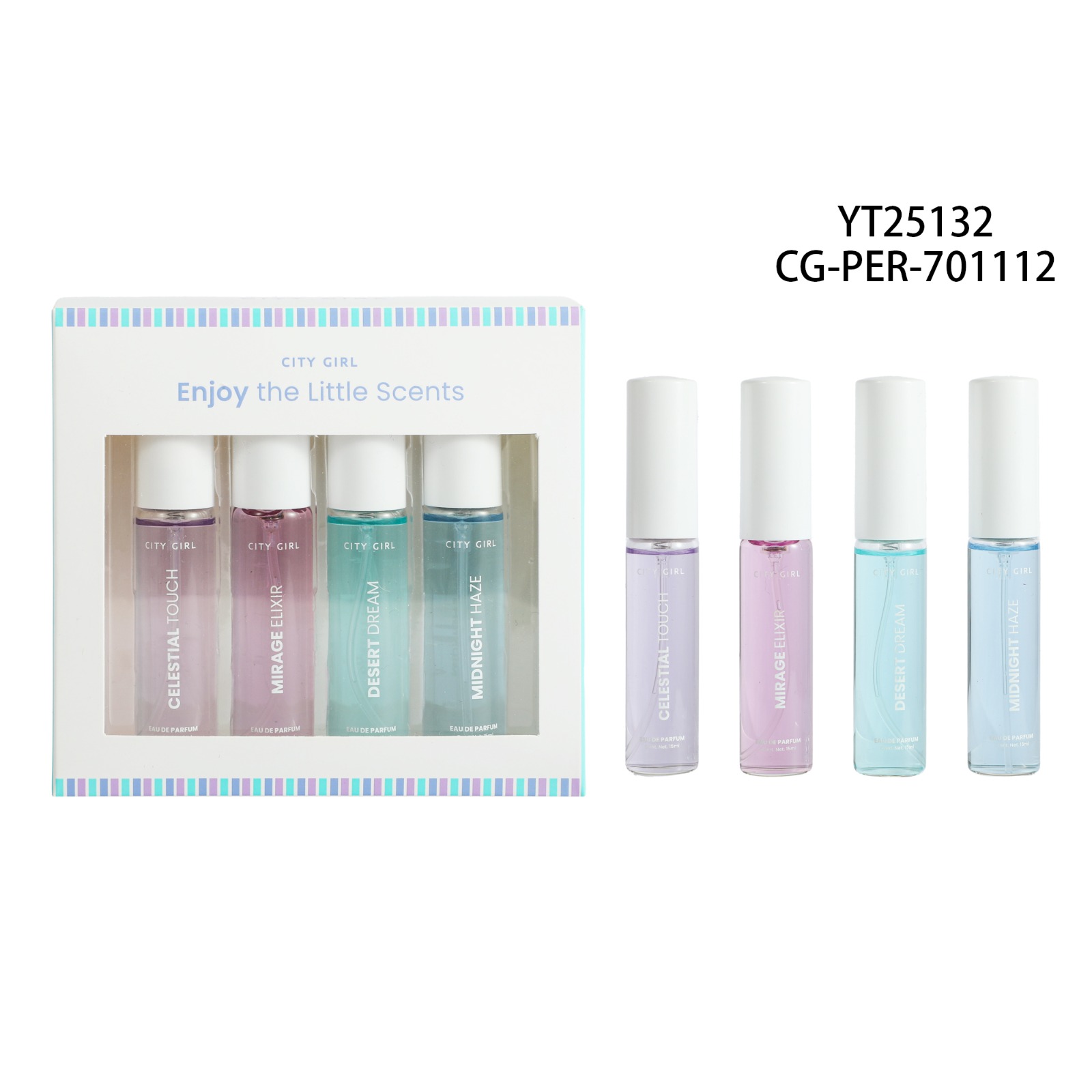 KIT DE PERFUME *4PCS 15ML