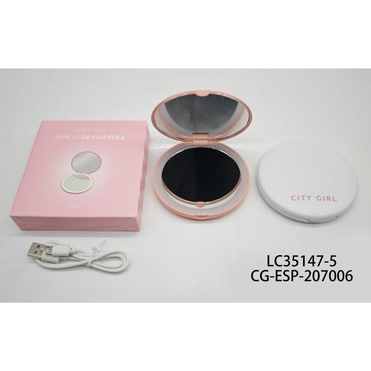 ESPEJO CON LUZ LED