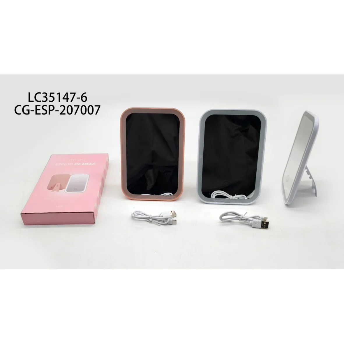 ESPEJO CON LUZ LED