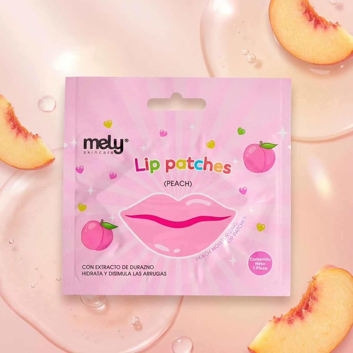 PEACH LIP PATCHES MELY