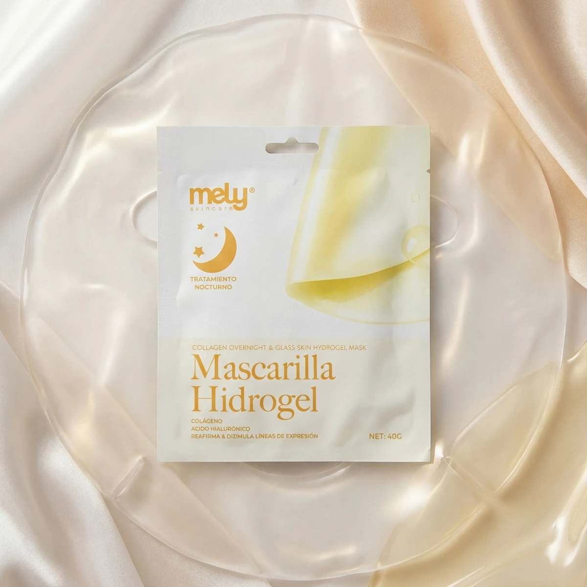 MASCARILLA DE HIDROGEL DE COLÁGENO PARA LA NOCHE