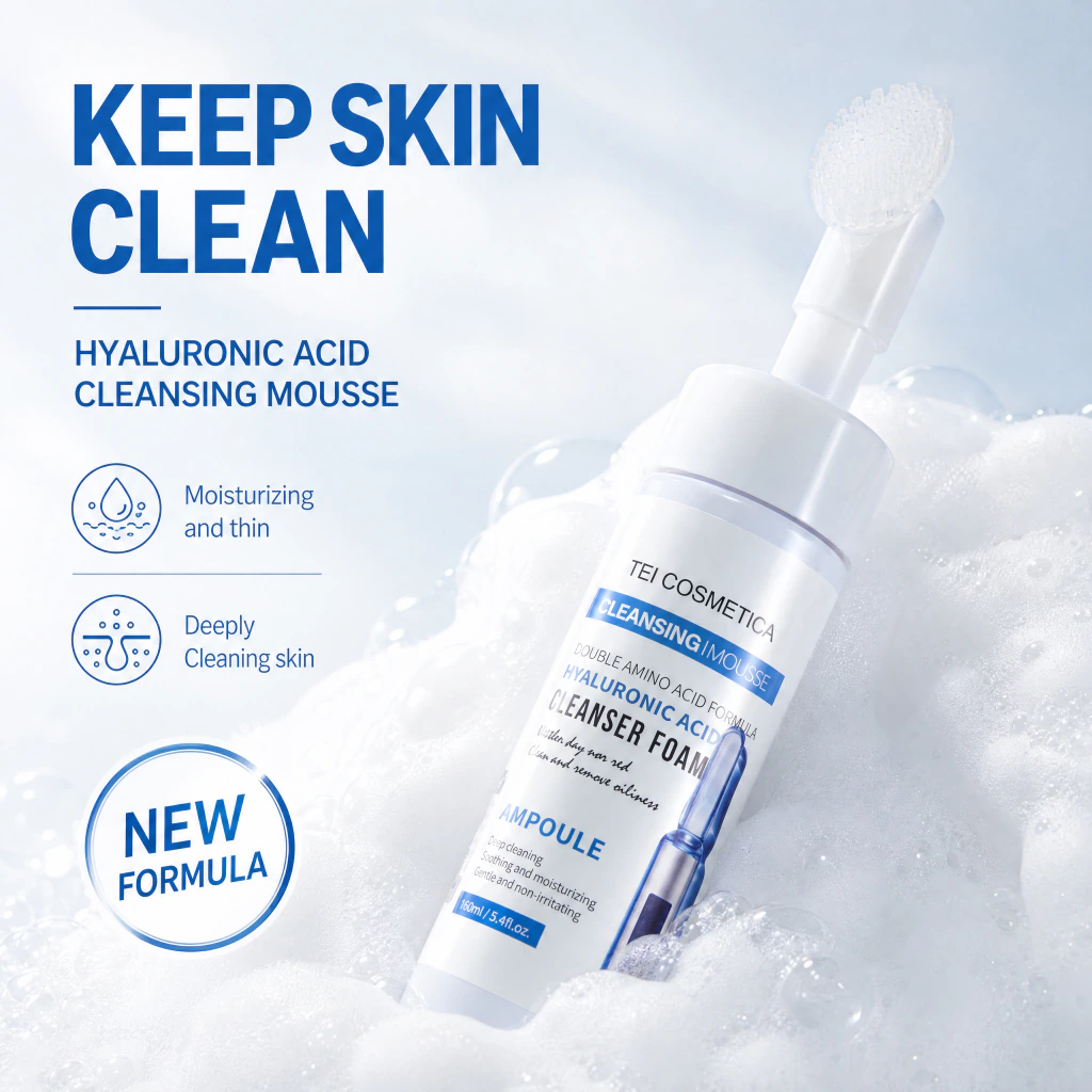 CLEANSER FOAM ACID HYALURONIC TEI