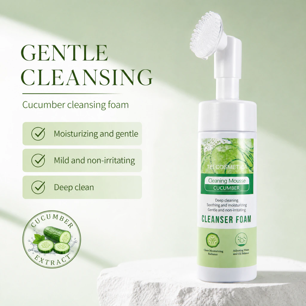 CLEANSER FOAM CUCUMBER TEI