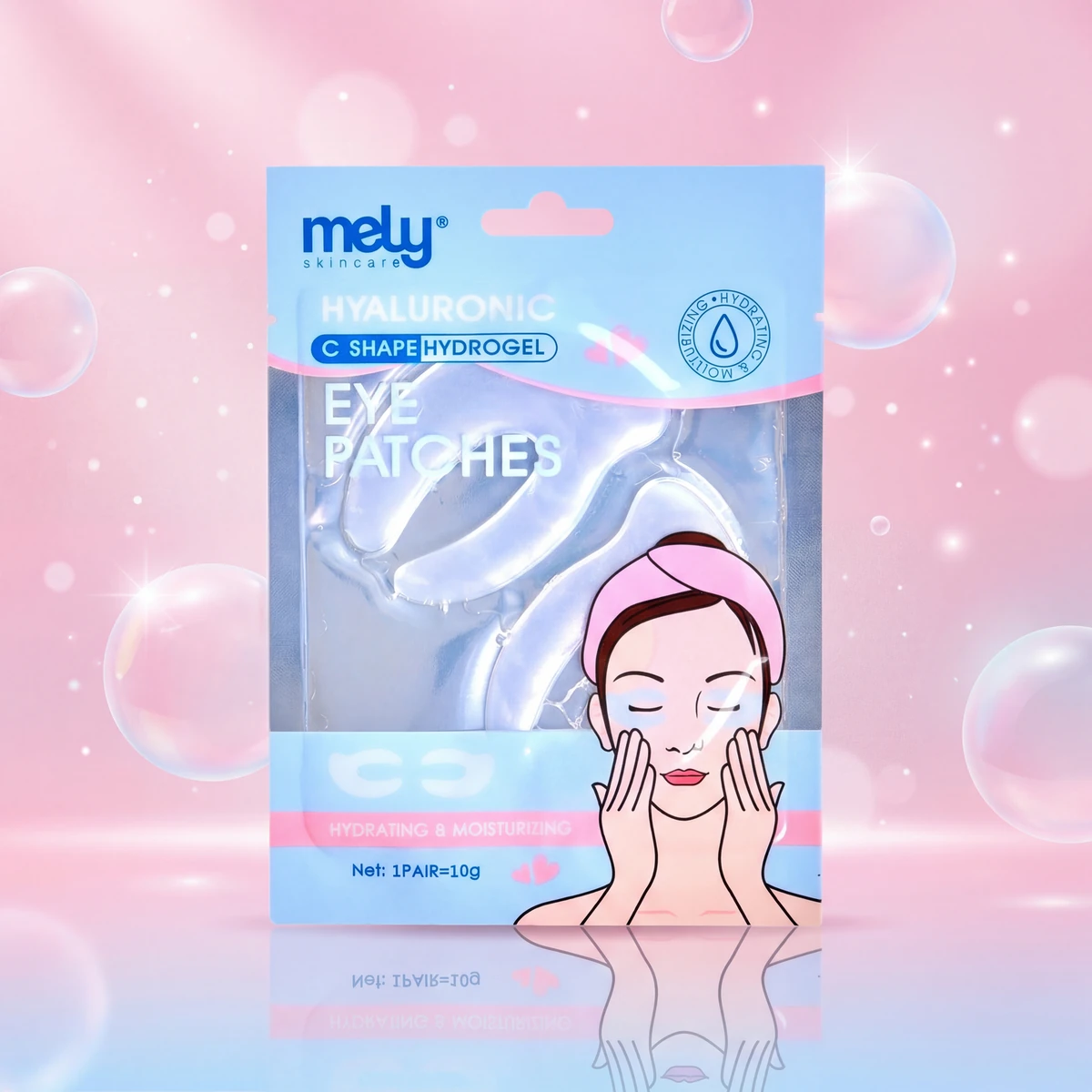 PARCHE OJOS HIDROGEL ÁCIDO HIALURÓNICO MELY