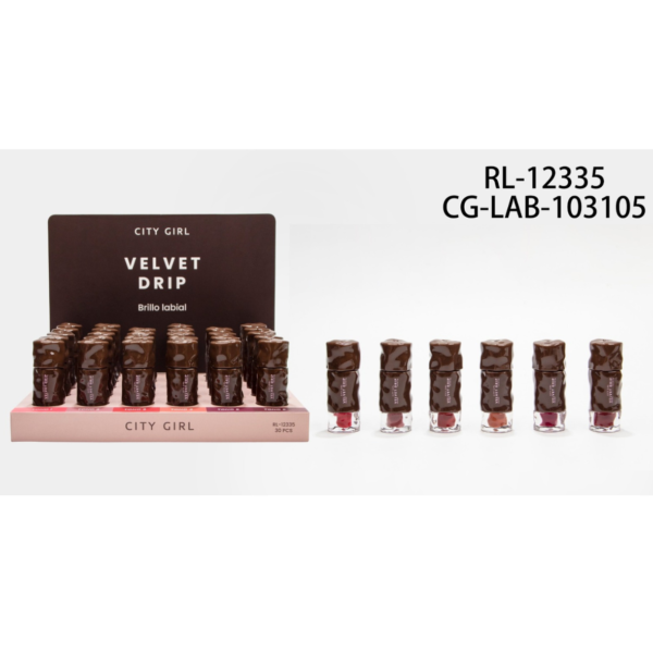 VELVET DRIP BRILLO LABIAL  SURTIDO