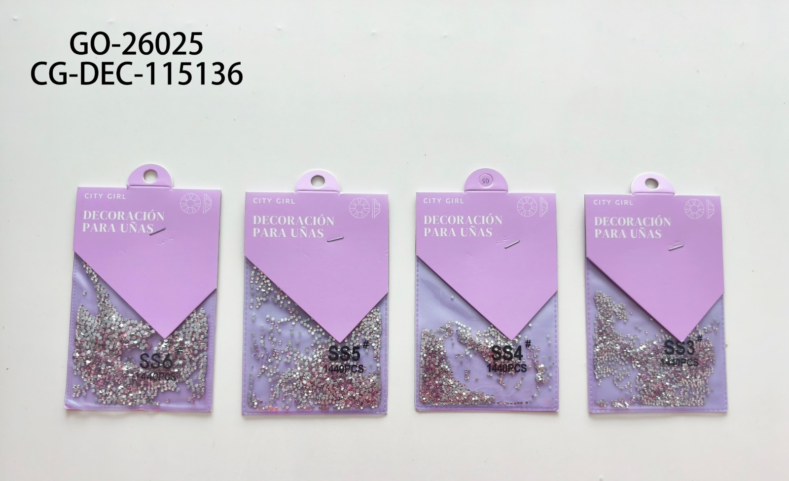 STRASS PARA UÑAS DORADO+PLATEADO