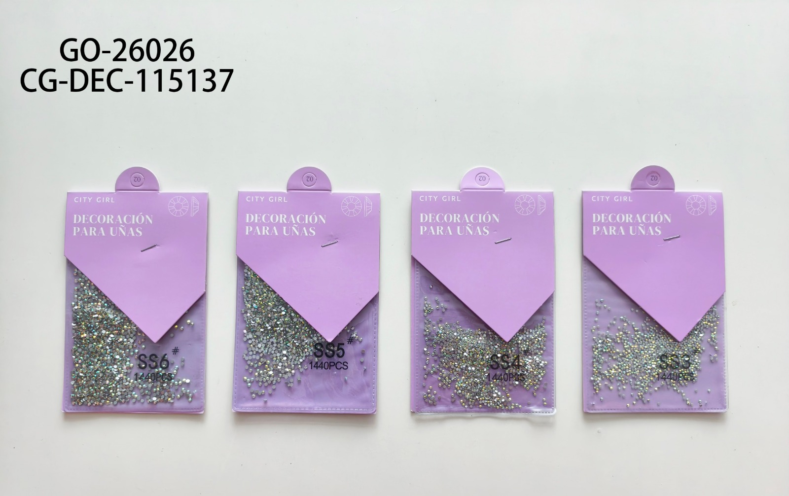 STRASS PARA UÑAS TORNASOLADO
