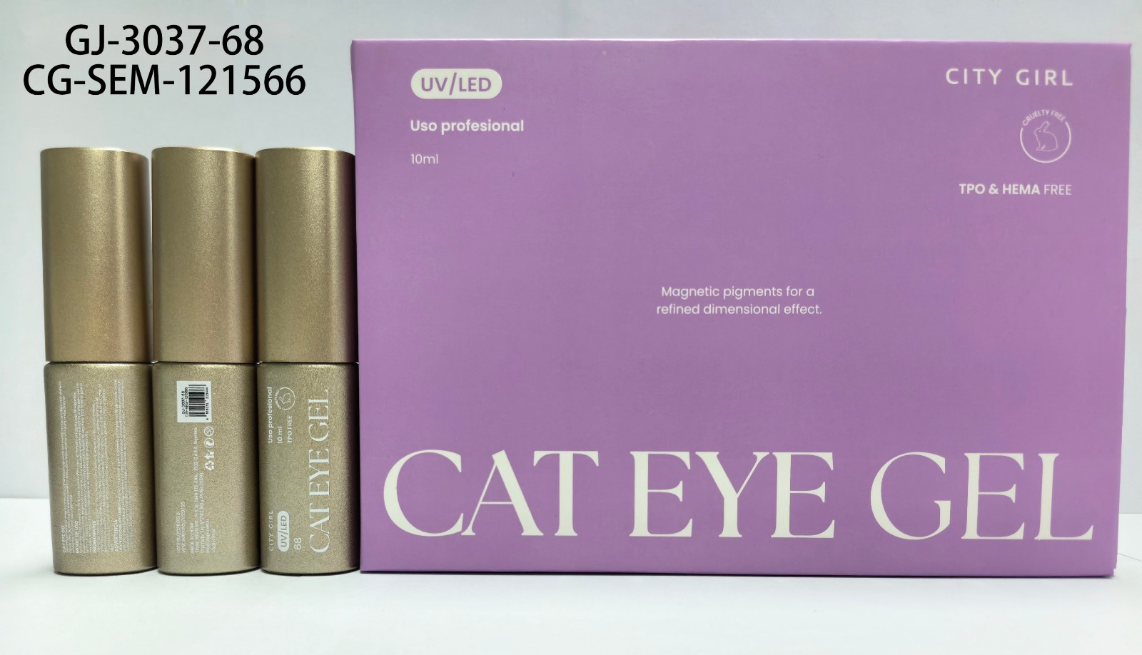 ESMALTE CAT EYE GEL UV/LED CITY GIRL – 10ML