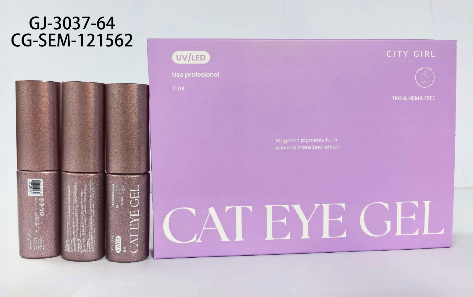 ESMALTE CAT EYE GEL UV/LED CITY GIRL – 10ML