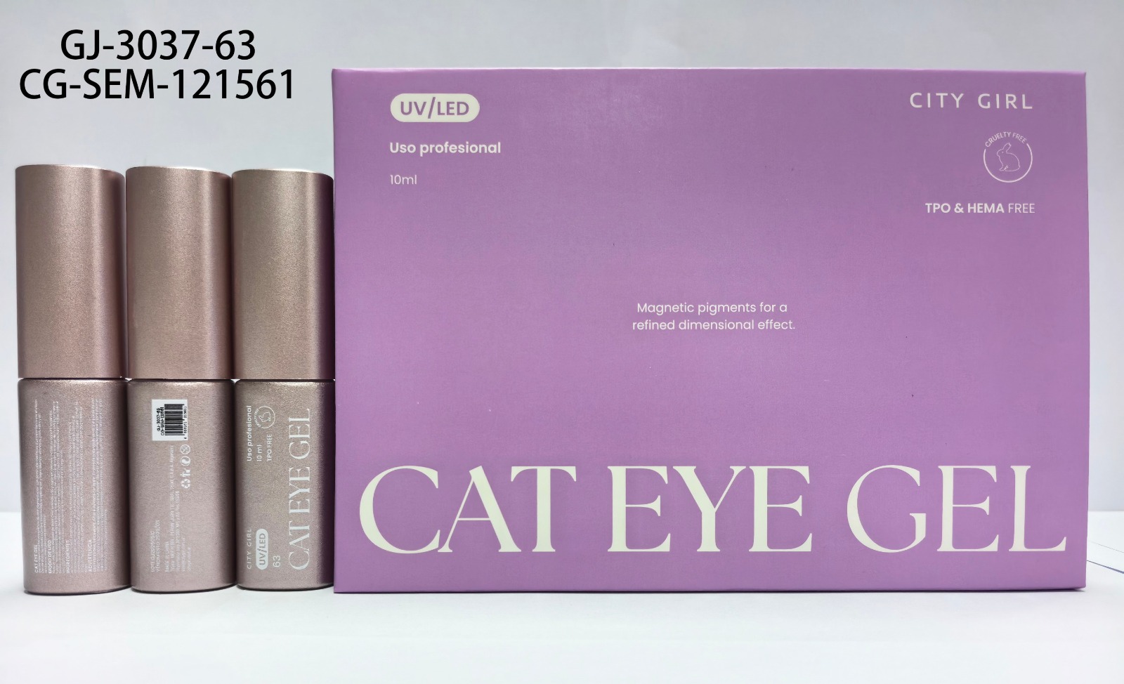 ESMALTE CAT EYE GEL UV/LED CITY GIRL – 10ML