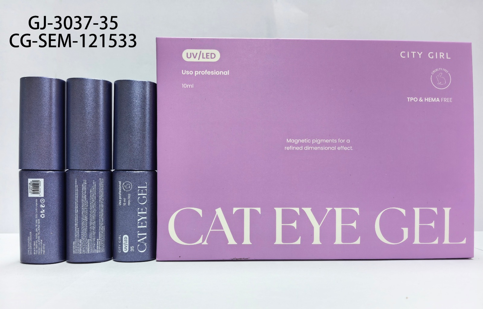 ESMALTE CAT EYE GEL UV/LED CITY GIRL – 10ML