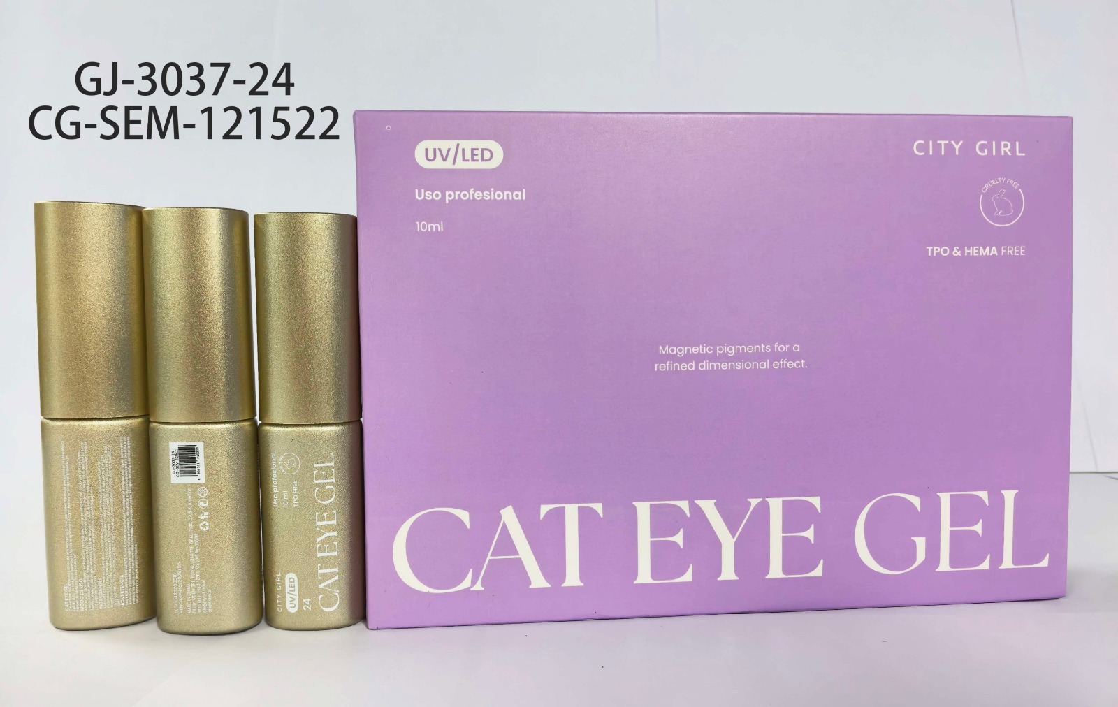 ESMALTE CAT EYE GEL UV/LED CITY GIRL – 10ML