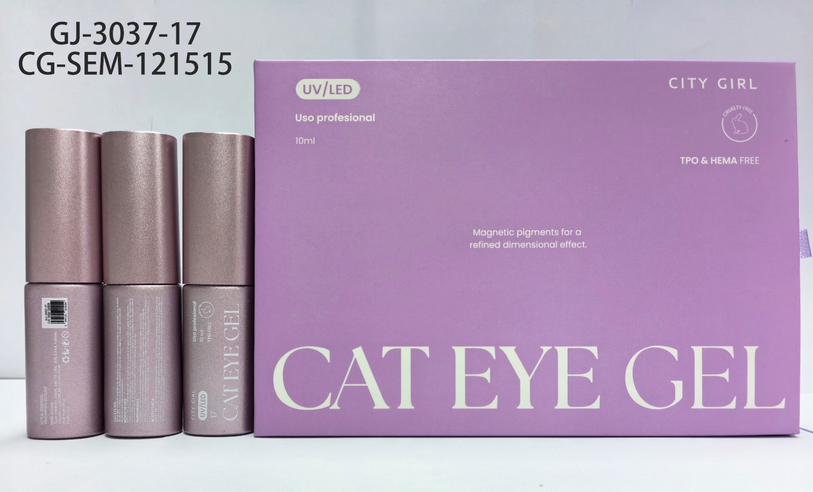 ESMALTE CAT EYE GEL UV/LED CITY GIRL – 10ML