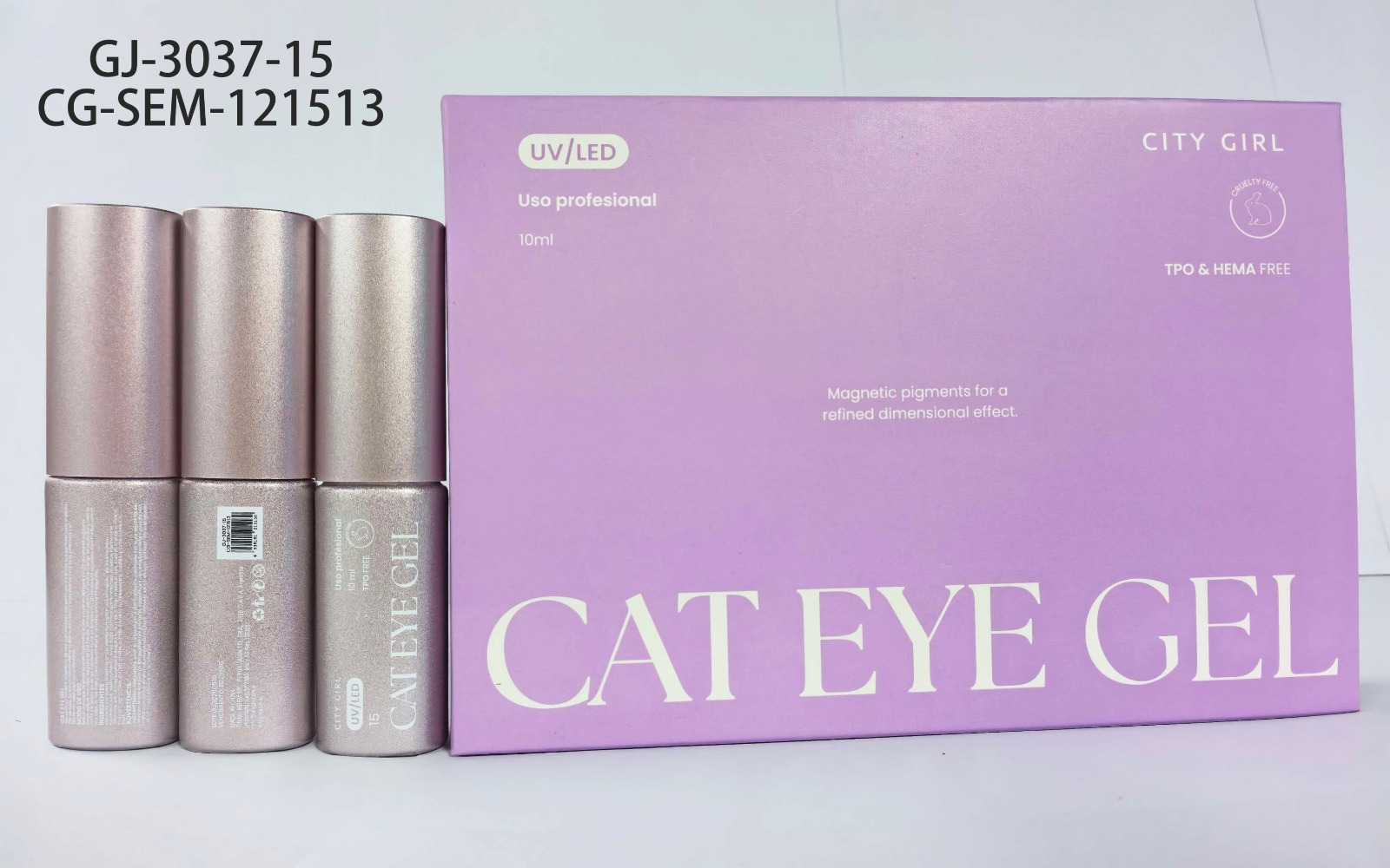 ESMALTE CAT EYE GEL UV/LED CITY GIRL – 10ML