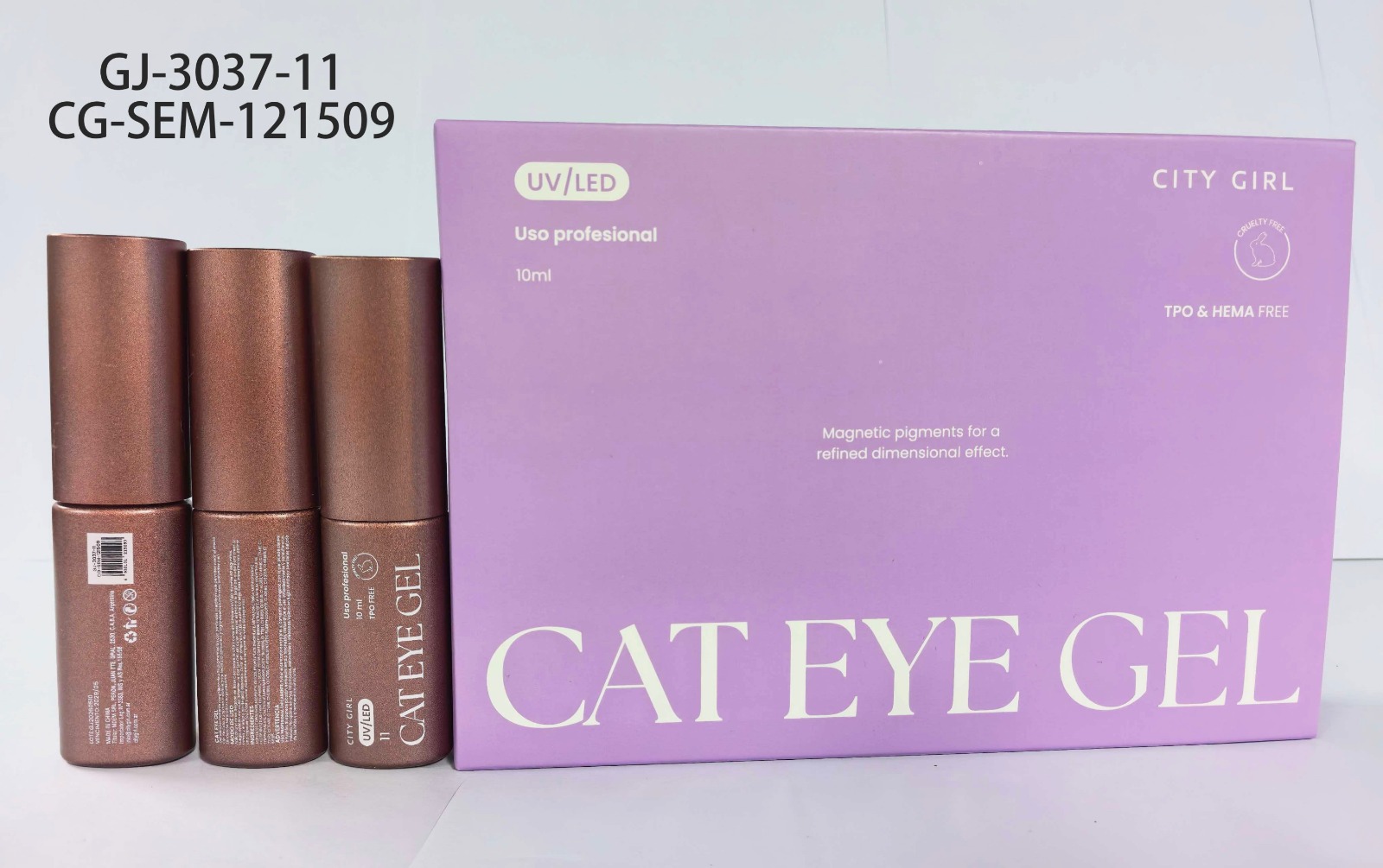 ESMALTE CAT EYE GEL UV/LED CITY GIRL – 10ML
