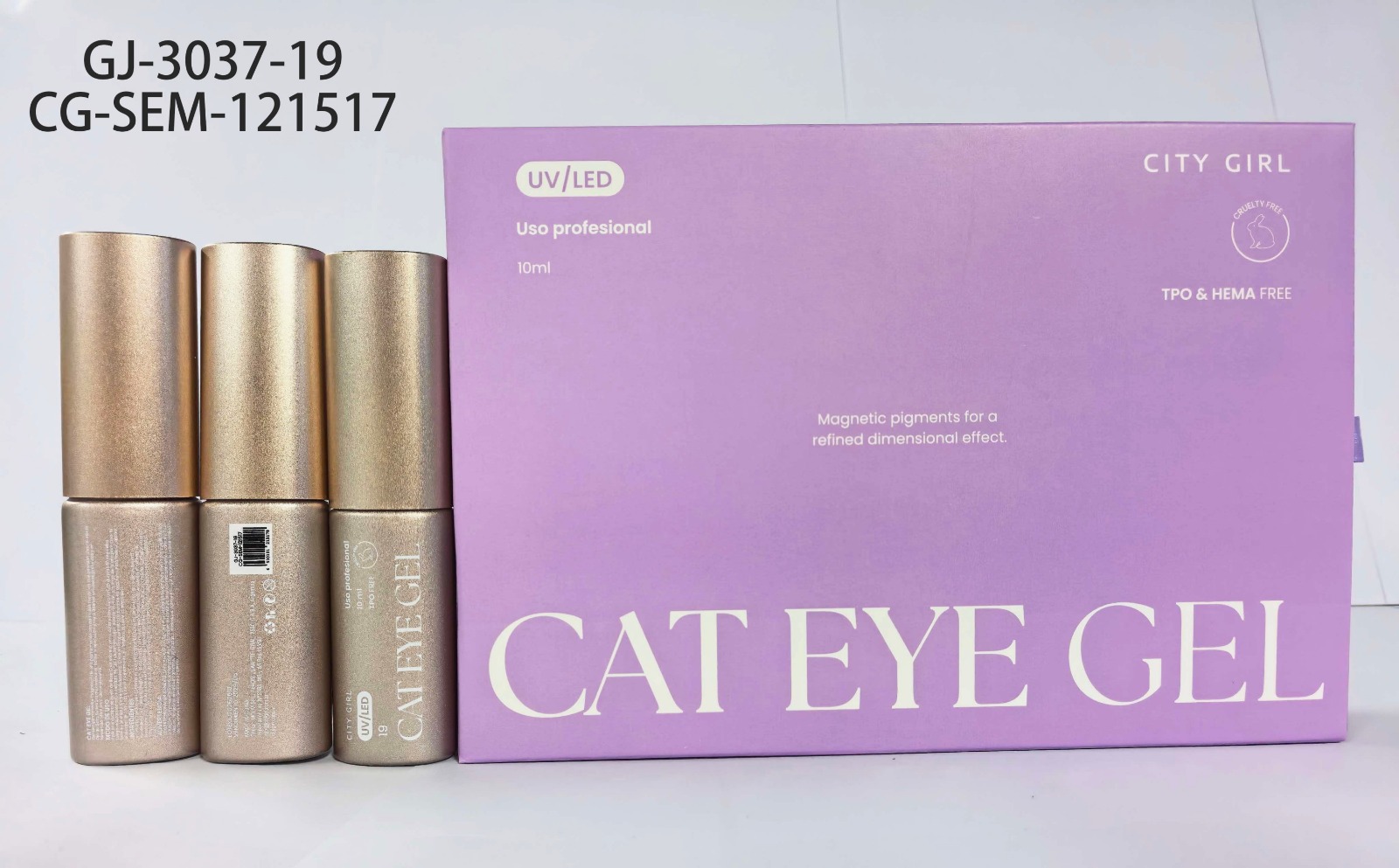 ESMALTE CAT EYE GEL UV/LED CITY GIRL – 10ML
