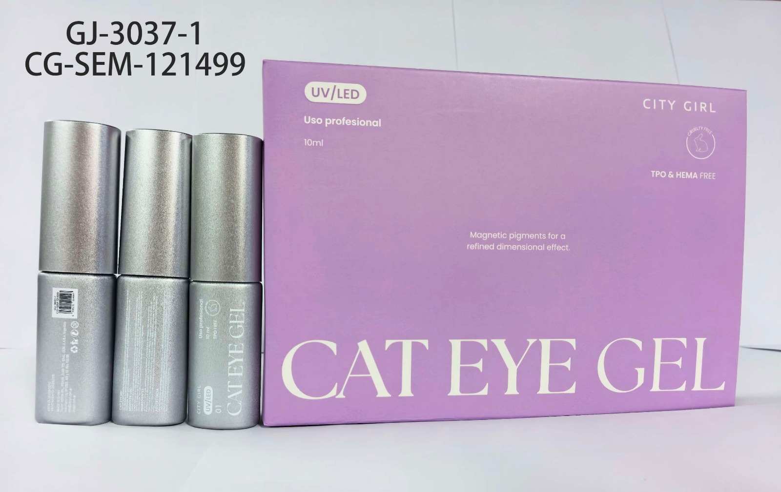 ESMALTE CAT EYE GEL UV/LED CITY GIRL – 10ML