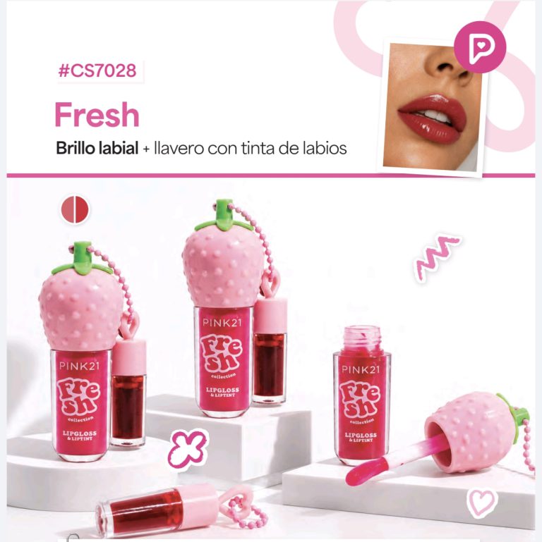 LIP GLOSS+LIP TINT PINK 21