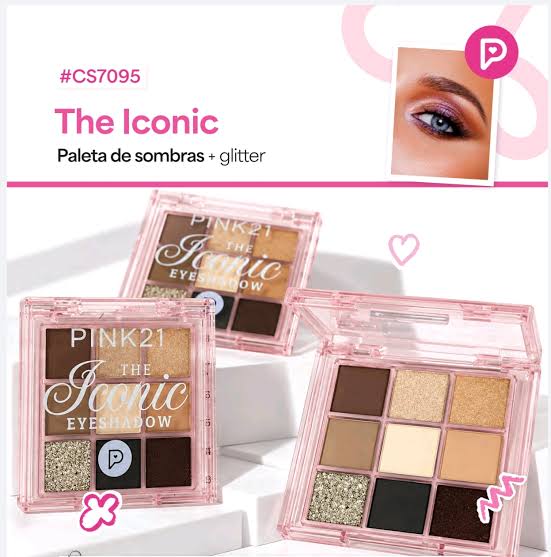SOMBRA SURTIDO PINK 21