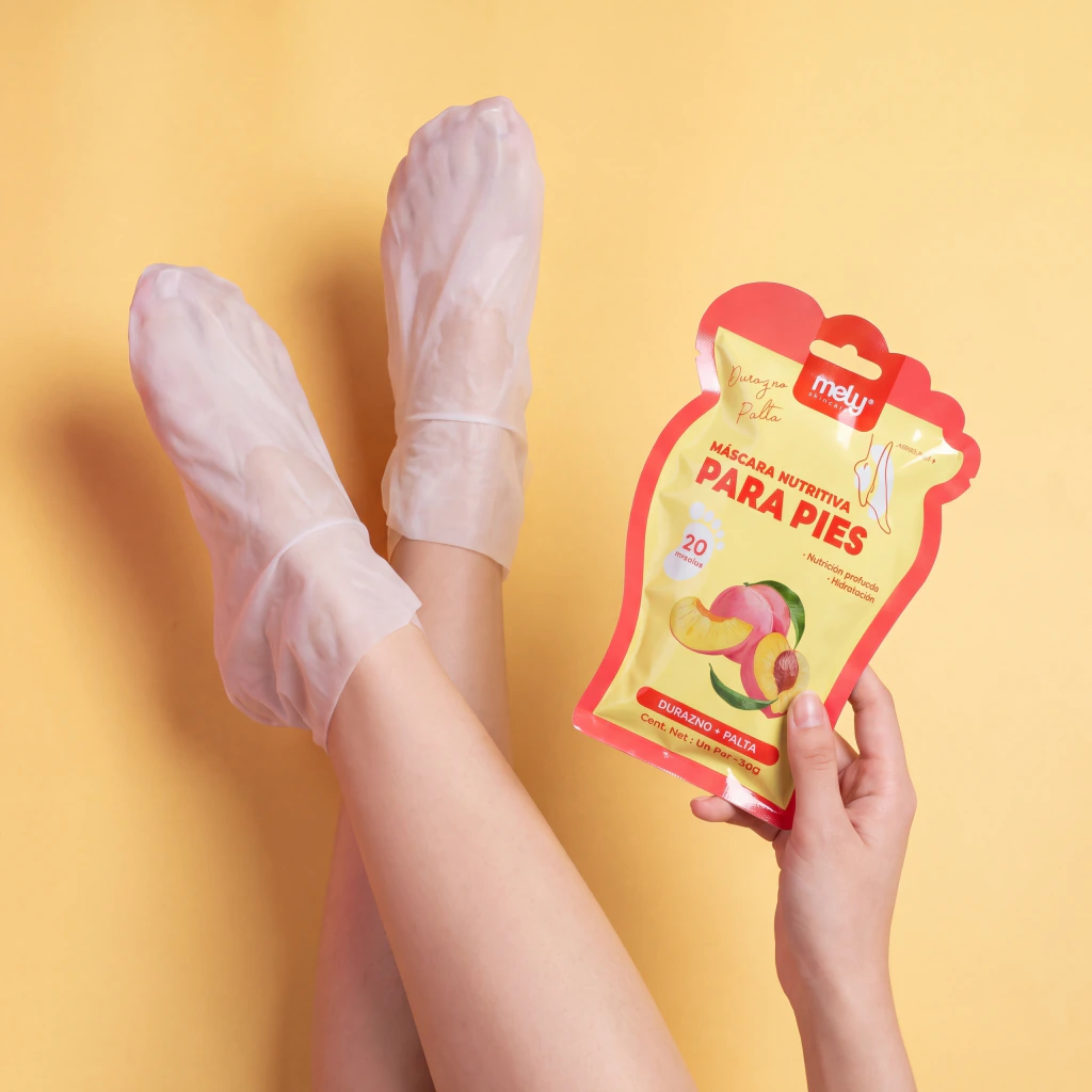 Mascara Nutritiva Para Pies, Durazno+ Palta- Mely