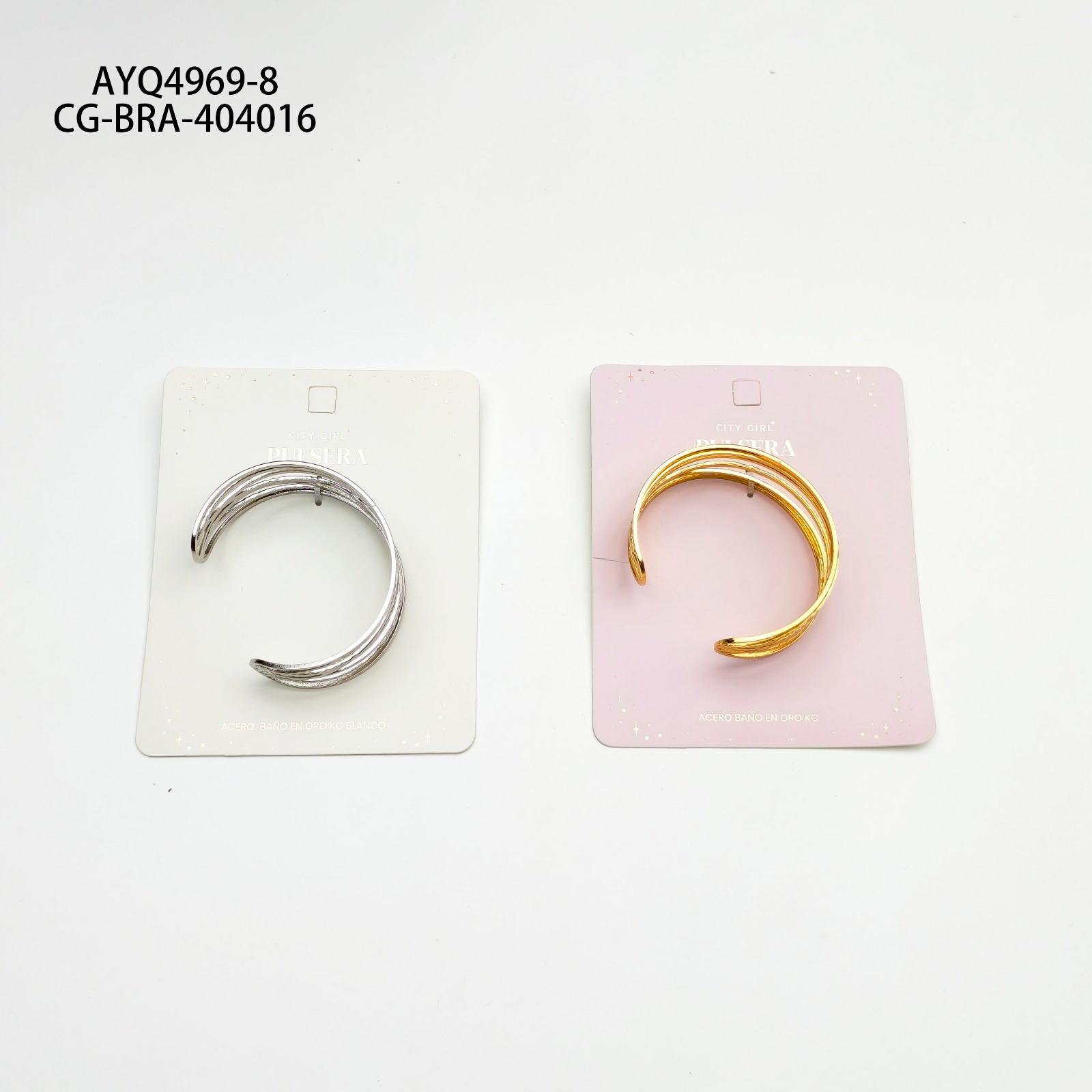 Pulsera Fantasia Banado En Oro KC- City Girl