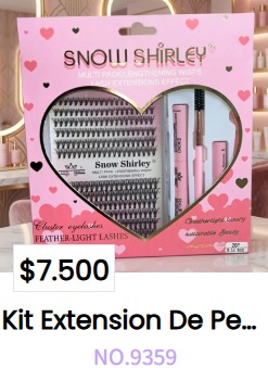 Kit De Pestanas Snow Shirley
