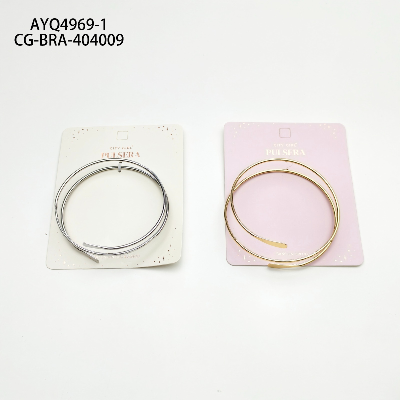 Pulsera Fantasia Banado En Oro KC- City Girl
