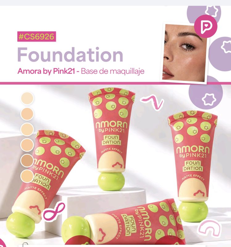 BASE DE MAQUILLAJE PINK 21