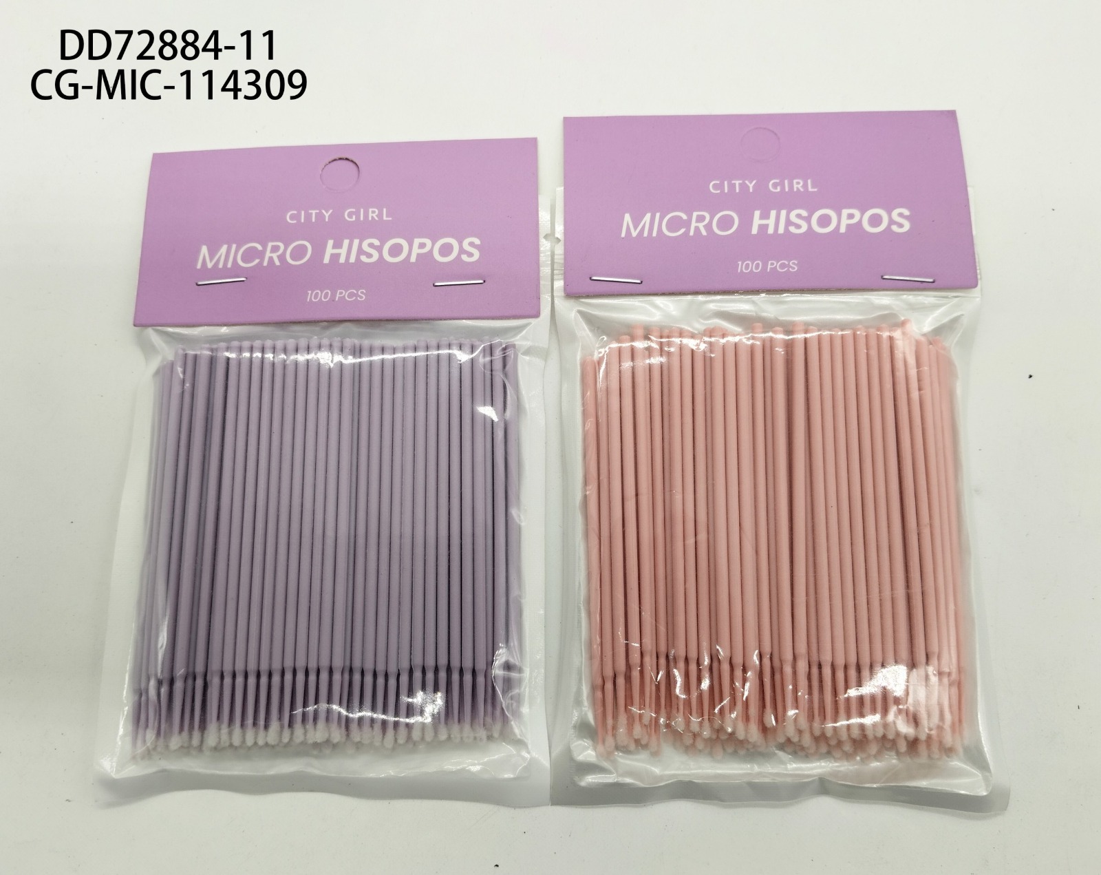 Micro Hisopos x100pcs- City Girl