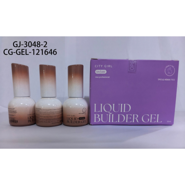 GEL DE CONSTRUCCION LIQUIDO UV/LED CITY GIRL – 10ML