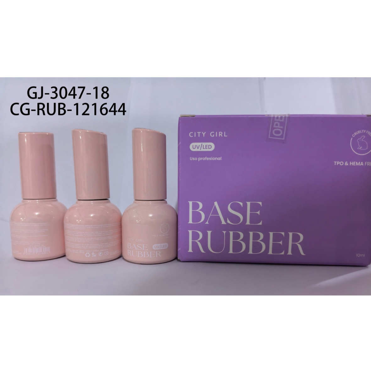 BASE RUBBER UV/LED CITY GIRL – 10ML